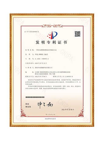 Patent for invention